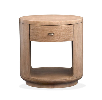 Henry & Mason  -  Holtridge Chateau Brown Round End Table  - AFA01260 view 7