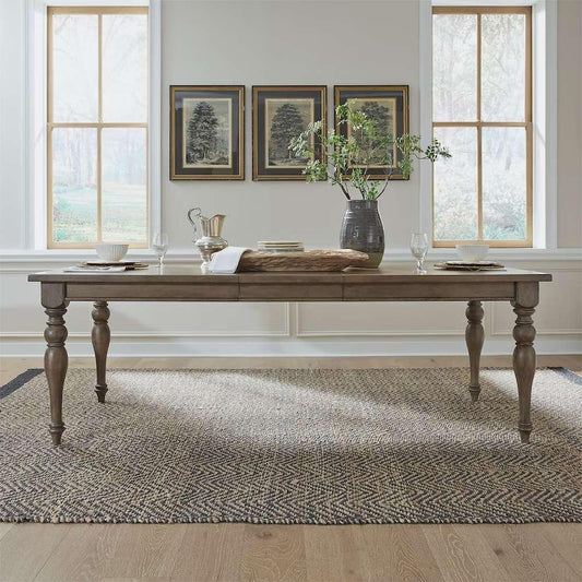 Henry & Mason - Homestead Rectangular Leg Table in Dusty Taupe & Black - AFA03237 view 1