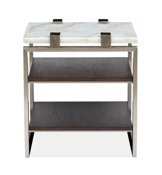 Henry & Mason - Hushmark Rectangular End Table - AFA00463 view 2