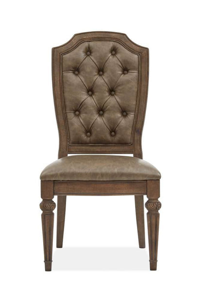 Henry & Mason - Ironcrest Dining Side Chair w/Upholstered Seat and Back(Set of 2) - AFA00233 view 1