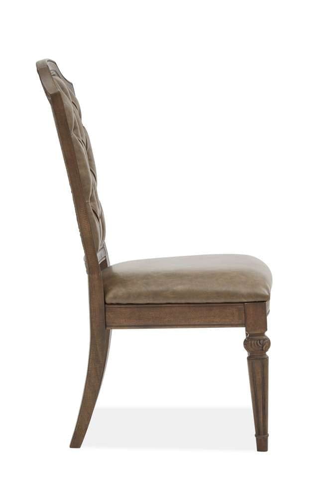 Henry & Mason - Ironcrest Dining Side Chair w/Upholstered Seat and Back(Set of 2) - AFA00233 view 2