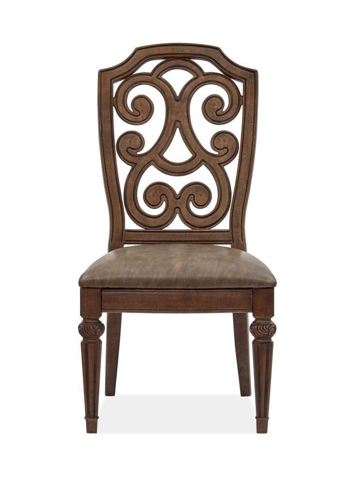 Henry & Mason - Ironcrest Dining Side Chair w/Upholstered Seat (Set of 2) - AFA00232 view 1