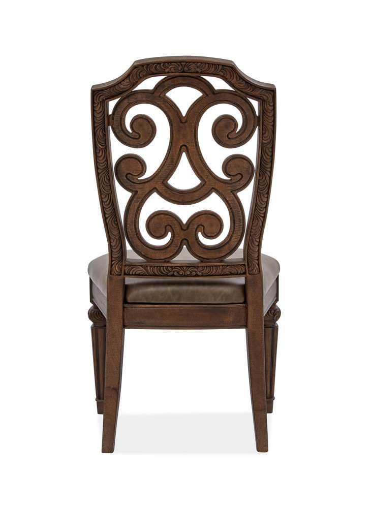 Henry & Mason - Ironcrest Dining Side Chair w/Upholstered Seat (Set of 2) - AFA00232 view 2