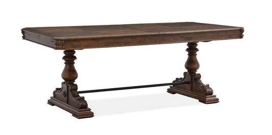 Henry & Mason - Ironcrest Trestle Dining Table - AFA00234 view 2