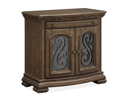 Henry & Mason  -  Ironcrest Willadeene Brown Bachelor Chest  - AFA00928 view 1
