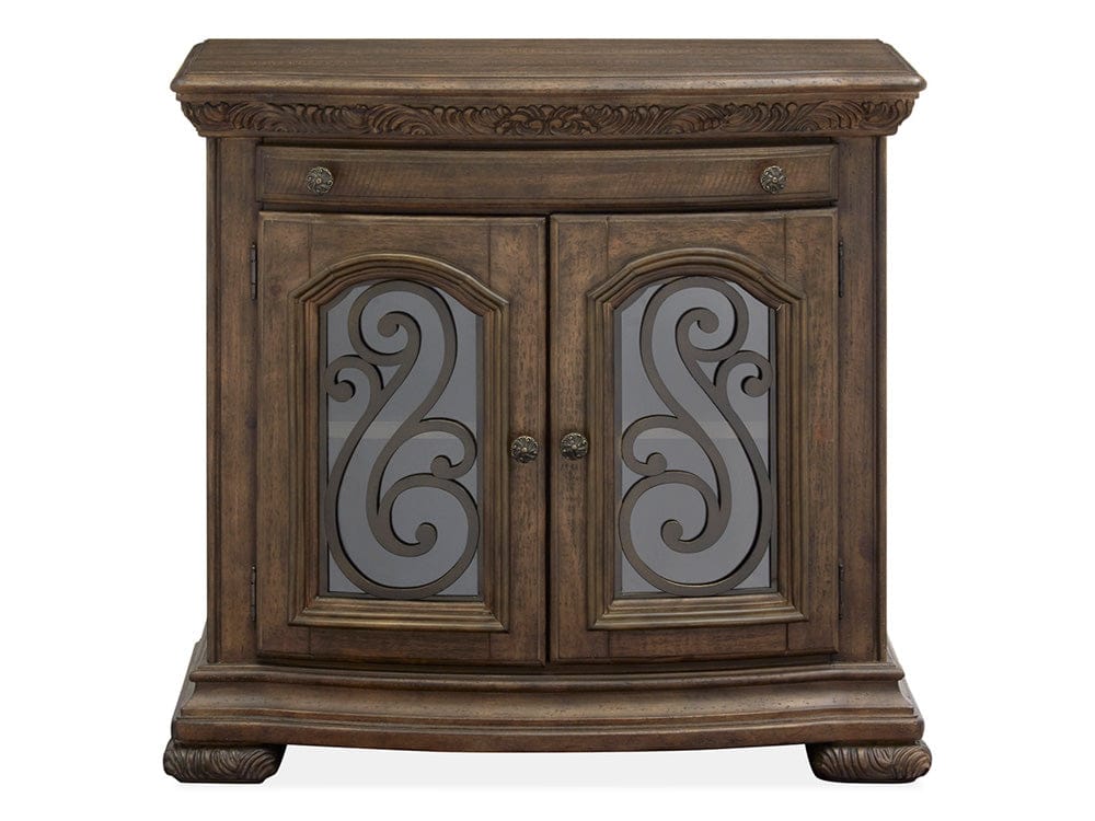 Henry & Mason  -  Ironcrest Willadeene Brown Bachelor Chest  - AFA00928 view 2