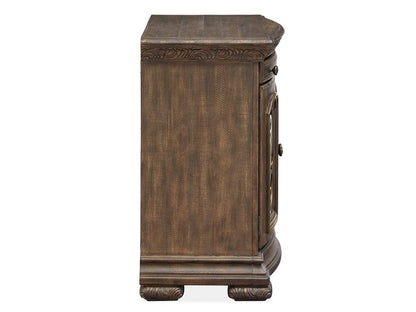 Henry & Mason  -  Ironcrest Willadeene Brown Bachelor Chest  - AFA00928 view 3