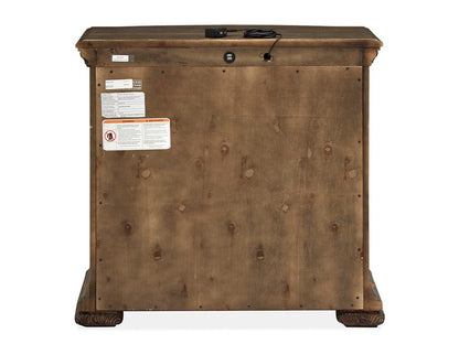 Henry & Mason  -  Ironcrest Willadeene Brown Bachelor Chest  - AFA00928 view 4