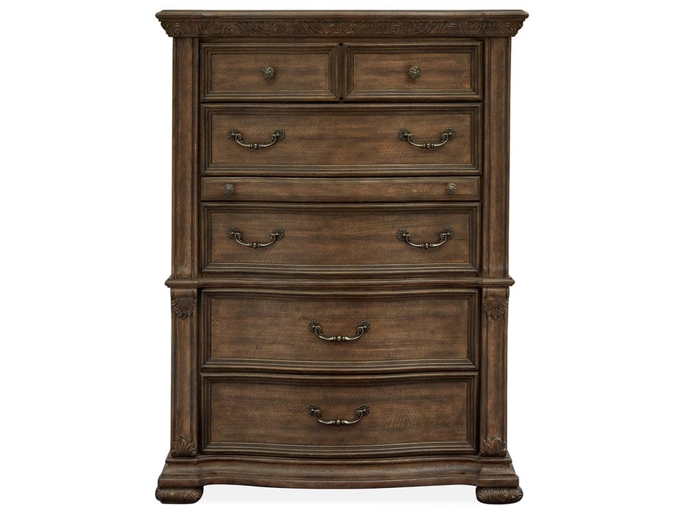 Henry & Mason  -  Ironcrest Willadeene Brown Drawer Chest  - AFA00932 view 2