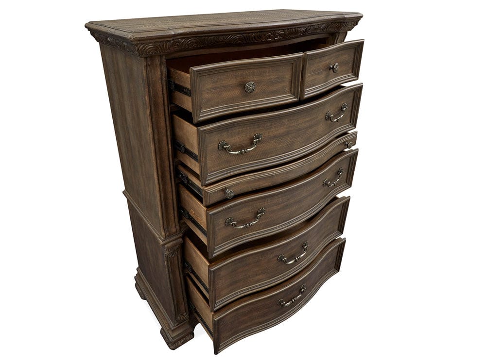 Henry & Mason  -  Ironcrest Willadeene Brown Drawer Chest  - AFA00932 view 4