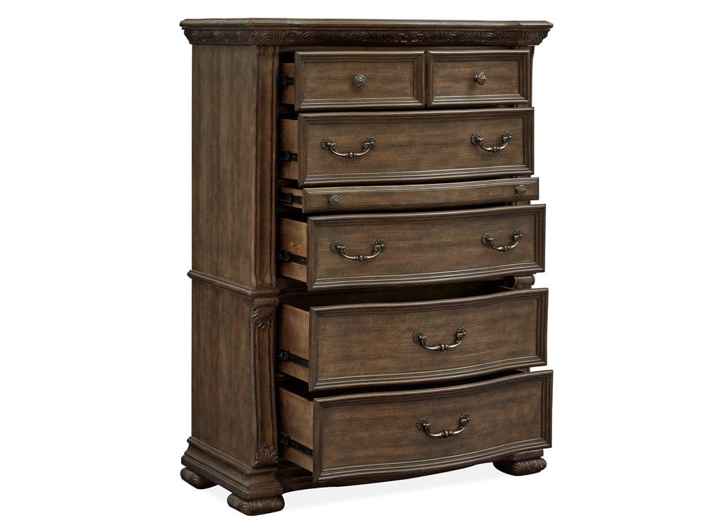 Henry & Mason  -  Ironcrest Willadeene Brown Drawer Chest  - AFA00932 view 5