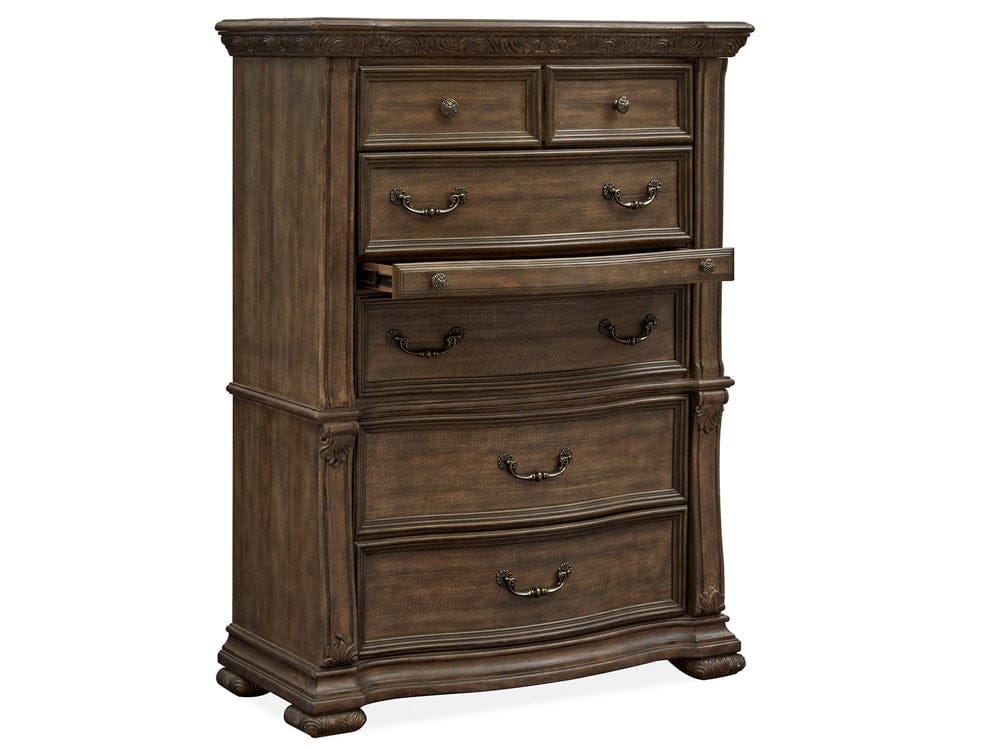 Henry & Mason  -  Ironcrest Willadeene Brown Drawer Chest  - AFA00932 view 6