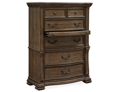 Henry & Mason  -  Ironcrest Willadeene Brown Drawer Chest  - AFA00932 view 6