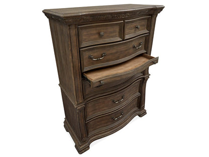 Henry & Mason  -  Ironcrest Willadeene Brown Drawer Chest  - AFA00932 view 7