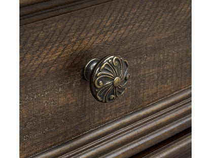 Henry & Mason  -  Ironcrest Willadeene Brown Drawer Chest  - AFA00932 view 9
