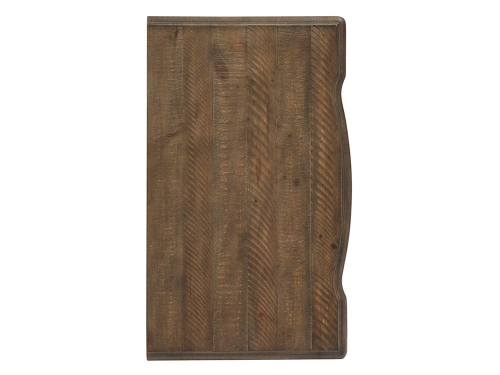 Henry & Mason  -  Ironcrest Willadeene Brown Drawer Nightstand  - AFA00935 view 7