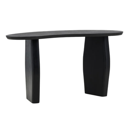 Henry & Mason - Jillian 58in Black Mango Wood Console Table - DV7530 veiw 1