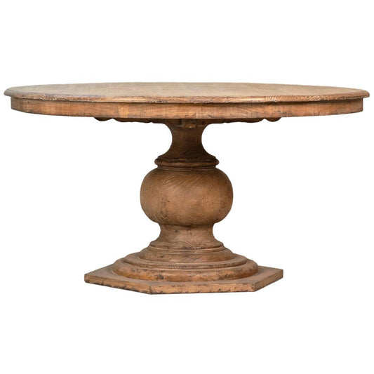 Henry & Mason - Jimro 59in Reclaimed Pine Dining Table in Antique Natural Finish - DV7875 veiw 1