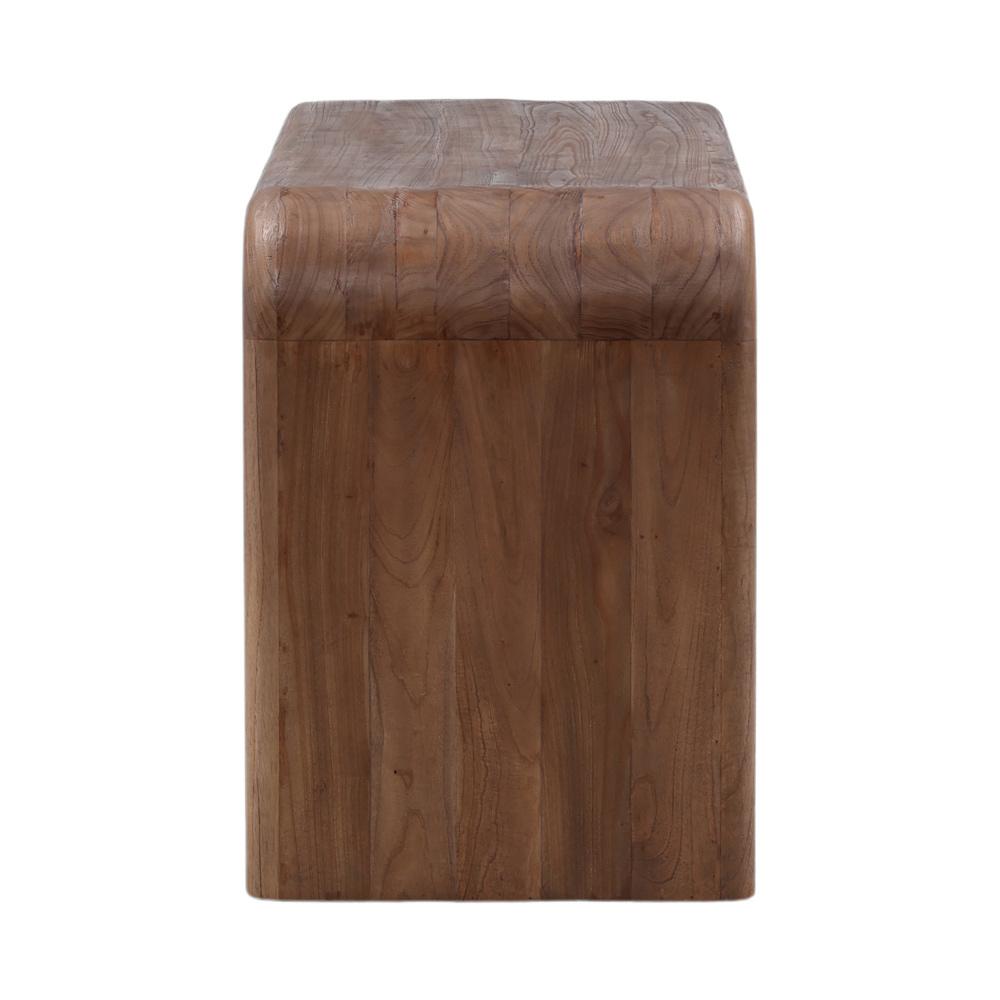 Henry & Mason - Joaquin Mindi Wood Desk in Medium Brown - DV7551 veiw 3