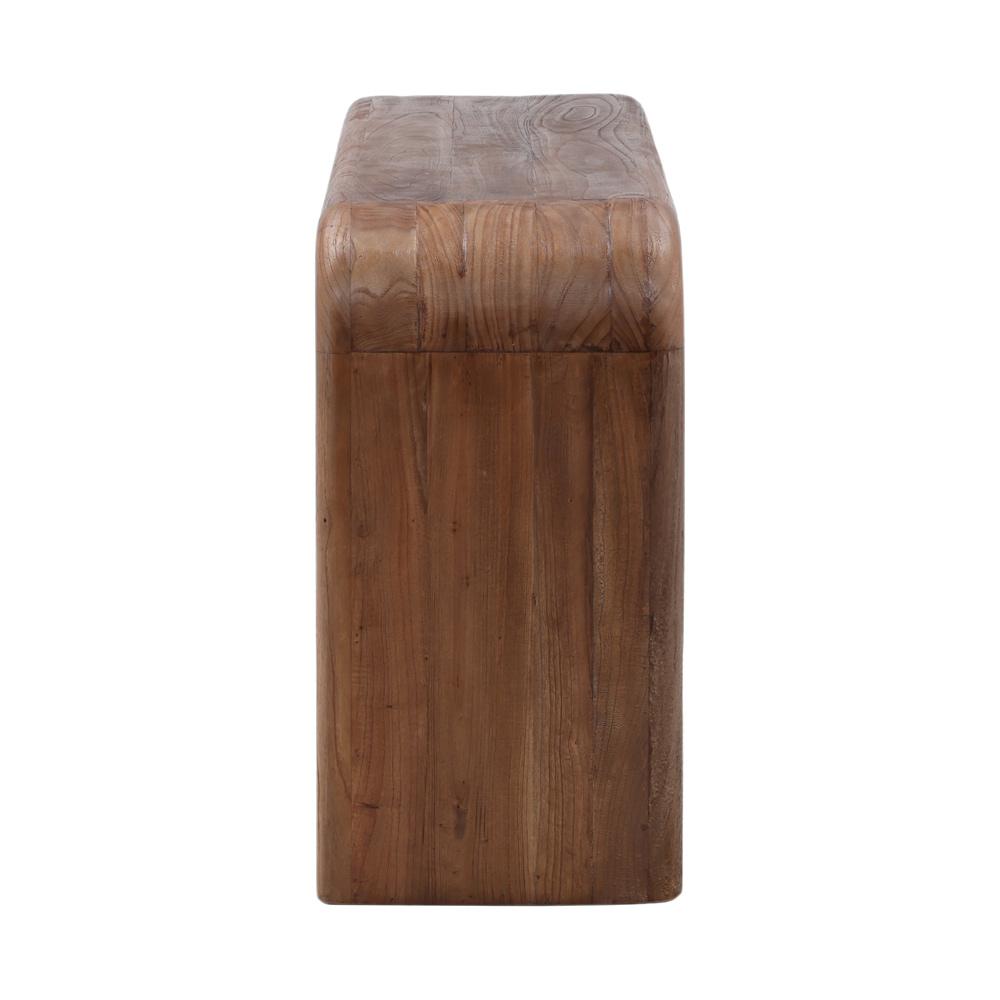 Henry & Mason - Joaquin Mindi Wood (White Cedar) Console Table in Brown - DV7552 veiw 3