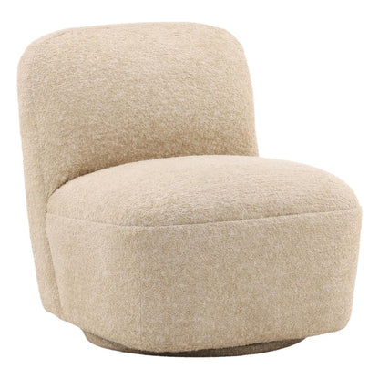 Henry & Mason - Jorba Hardwood Swivel Chair in Sand - DV7403 veiw 1