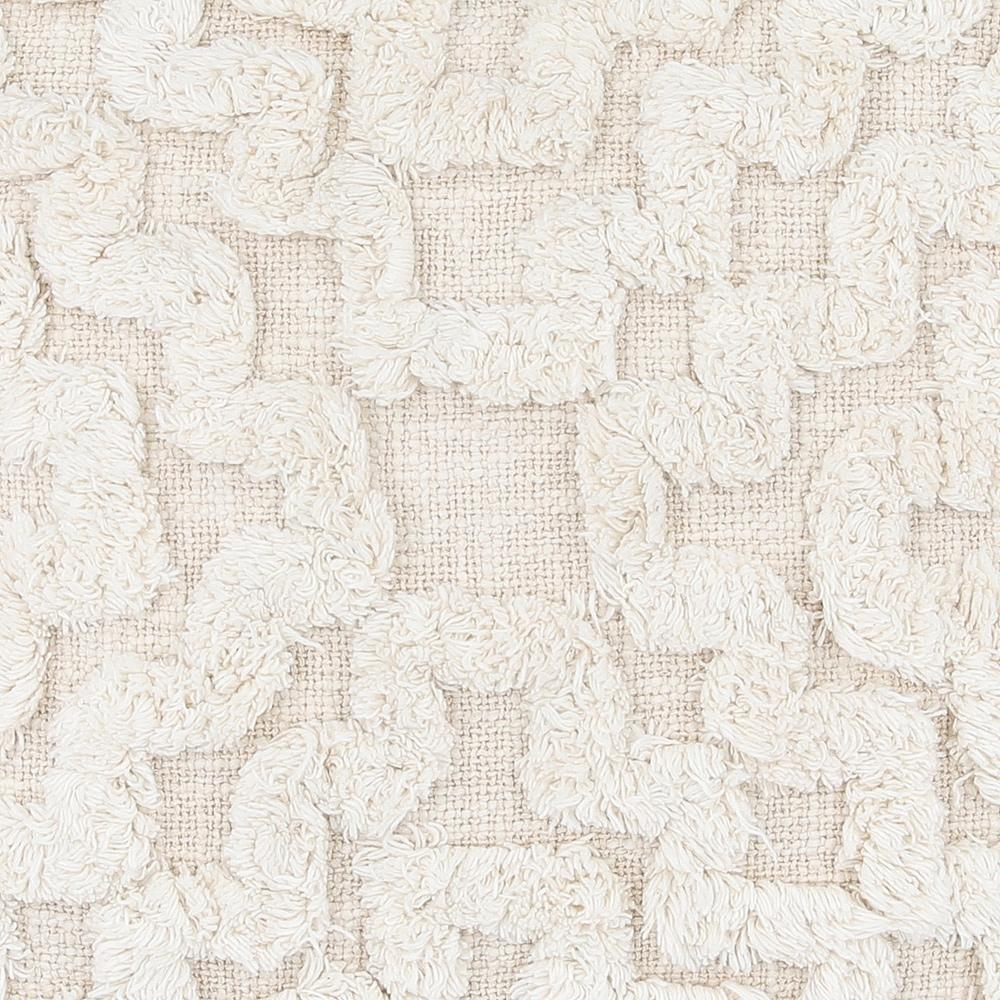 Henry & Mason - Jovani 20in Handwoven Natural Cotton Pillow - DV7576 veiw 3