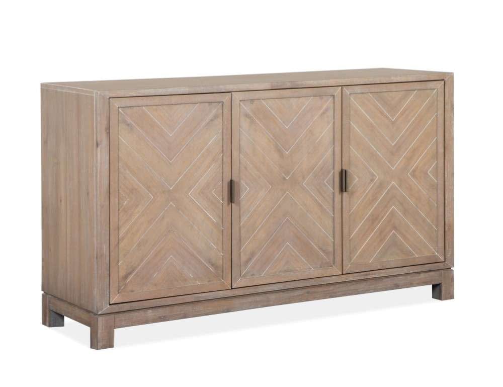 Henry & Mason - Juniper Hill Buffet in Cerused Khaki - AFA00017 view 1