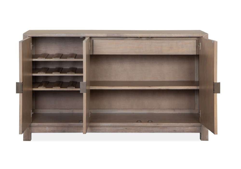 Henry & Mason - Juniper Hill Buffet in Cerused Khaki - AFA00017 view 6