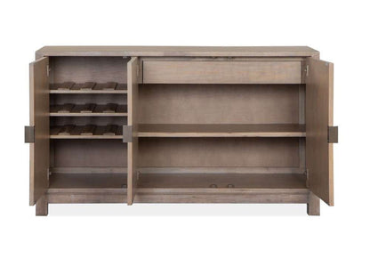 Henry & Mason - Juniper Hill Buffet in Cerused Khaki - AFA00017 view 6