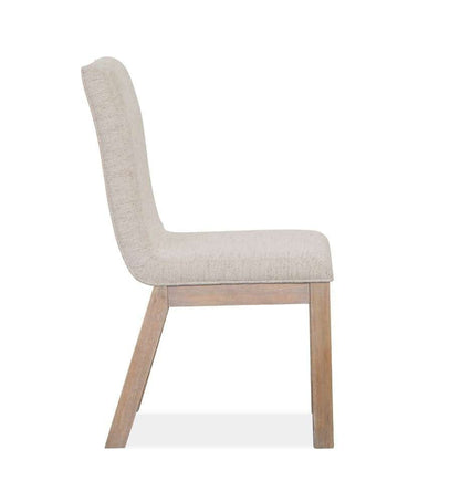 Henry & Mason - Juniper Hill Upholstered Host Side Chair in Cerused Khaki (Set of 2) - AFA00021 view 3