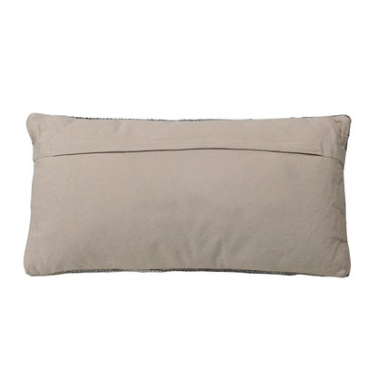 Henry & Mason - Kenya 26in Handwovwen Wool and Cotton Lumbar Pillow - DV7575 veiw 2