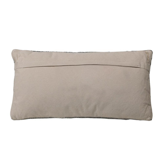 Henry & Mason - Kenya 26in Handwovwen Wool and Cotton Lumbar Pillow - DV7575 veiw 2