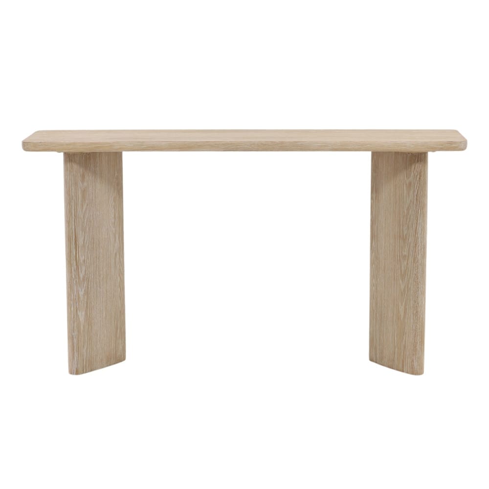 Henry & Mason - Kessler 55in Whitewashed Oak Console Table - DV7271 veiw 4