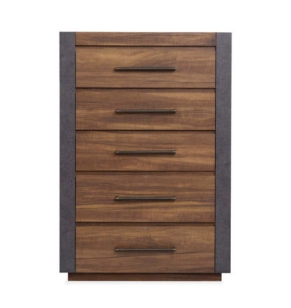 Henry & Mason  -  Kessler Tavern Brown Drawer Chest  - AFA00997 view 2