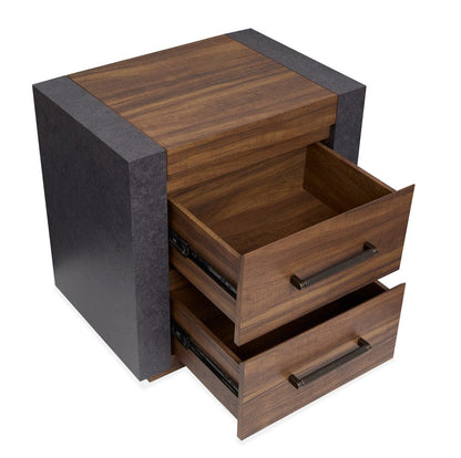 Henry & Mason  -  Kessler Tavern Brown Drawer Nightstand  - AFA00998 view 5