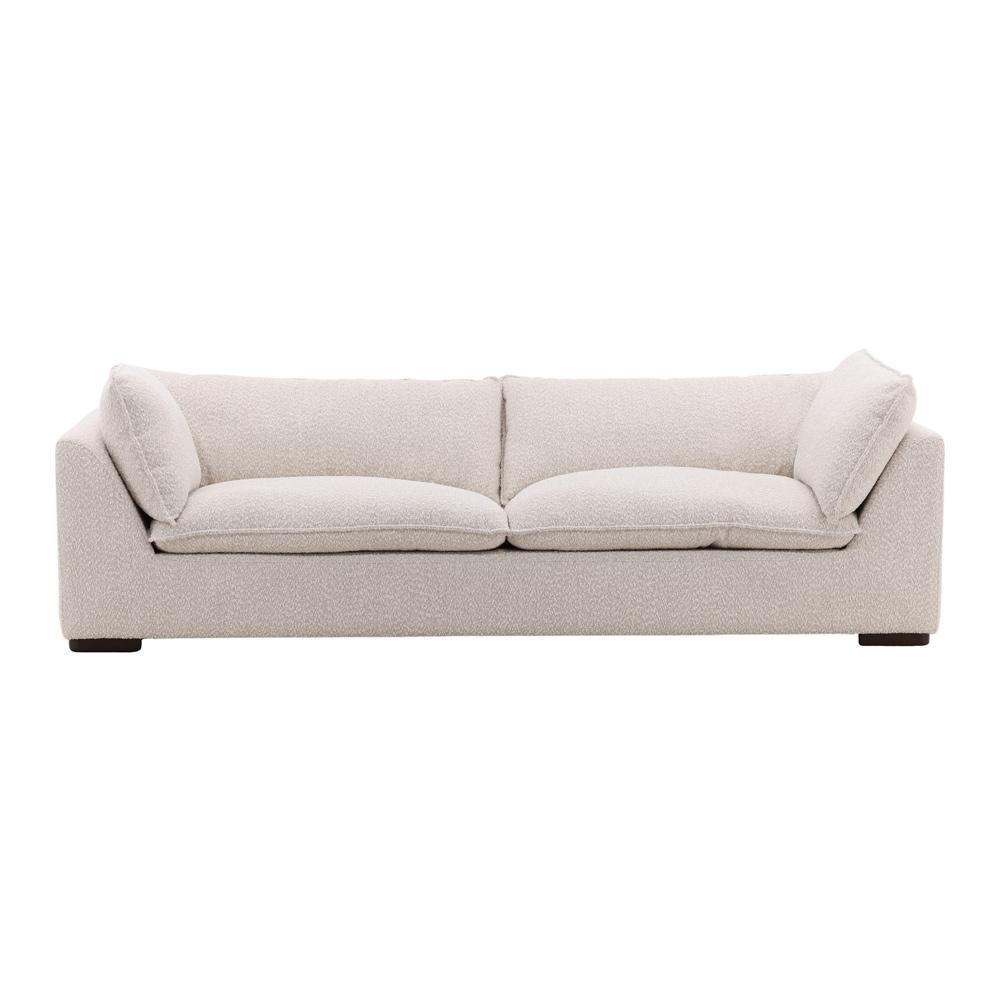 Henry & Mason - Kimber Ash Wood Sofa with Cream Chenille Fabric - DV7463 veiw 2