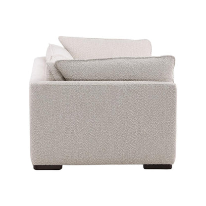 Henry & Mason - Kimber Ash Wood Sofa with Cream Chenille Fabric - DV7463 veiw 3
