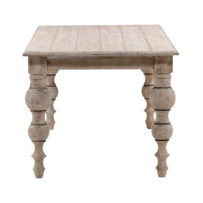 Henry & Mason - Kramer 84in Reclaimed Pine Wood Dinner Table in Antique Finish - DV7863 veiw 3