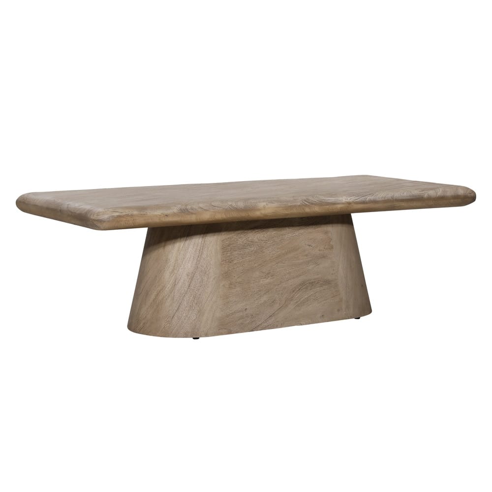 Henry & Mason - Langer Natural Sandblasted Acacia Wood Coffee Table - DV7655 veiw 1