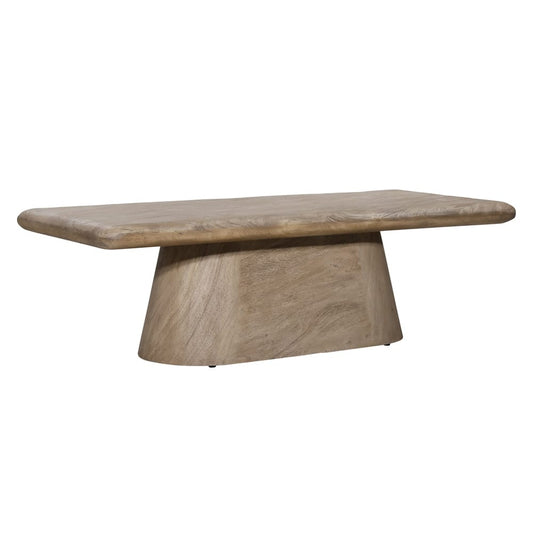 Henry & Mason - Langer Natural Sandblasted Acacia Wood Coffee Table - DV7655 veiw 1