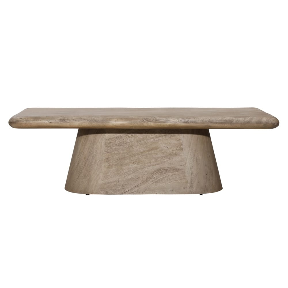 Henry & Mason - Langer Natural Sandblasted Acacia Wood Coffee Table - DV7655 veiw 2