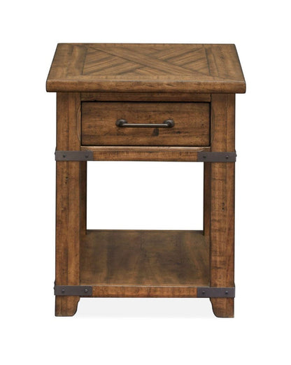 Henry & Mason - Lansbury Rectangular End Table - AFA00191 view 3