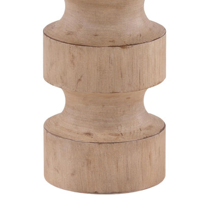 Henry & Mason - Lauren End Table in Warm Washed Reclaimed Pine - DV7461 veiw 3