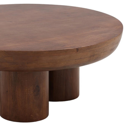 Henry & Mason - Lee Medium Brown Mango Wood Coffee Table - DV7647 veiw 2