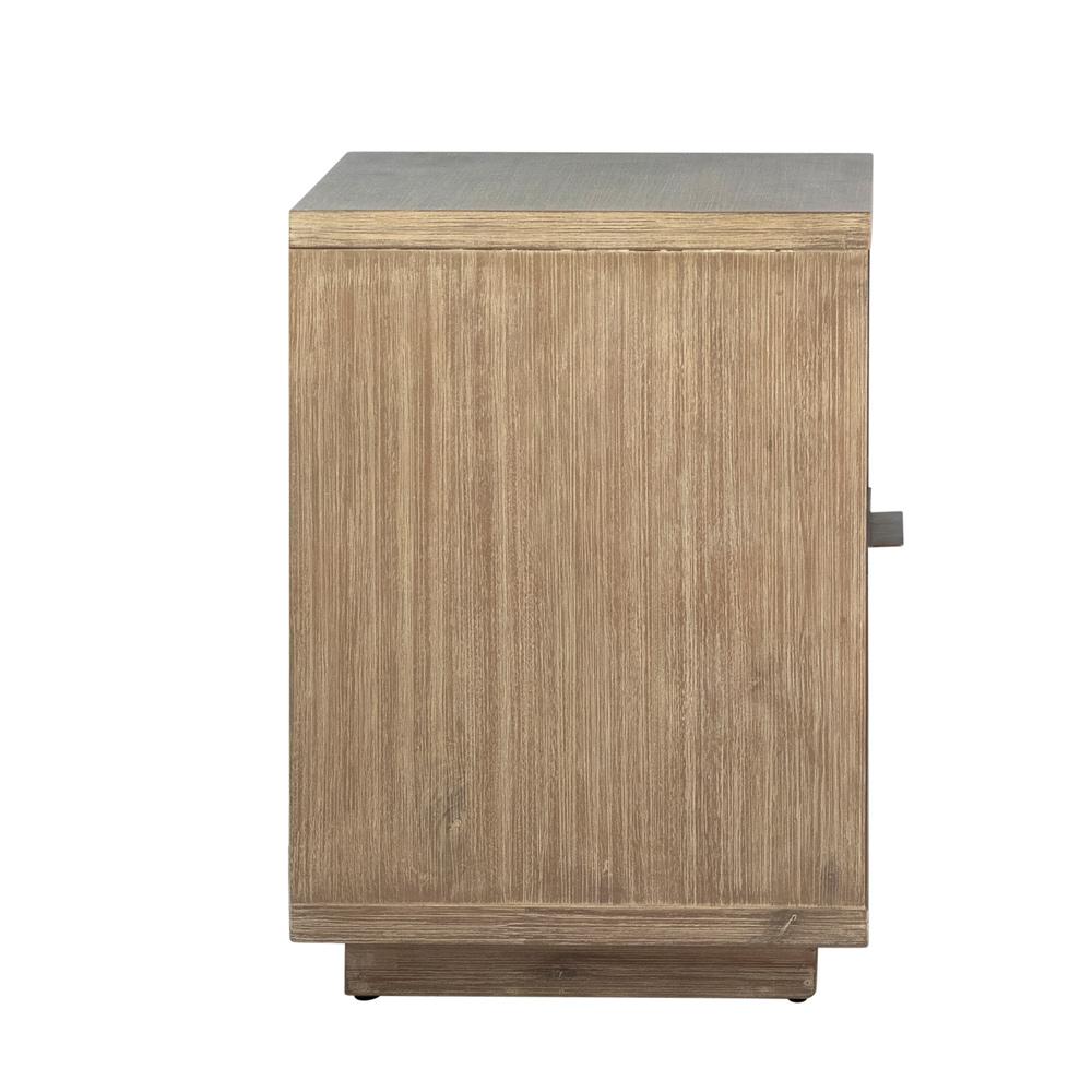 Henry & Mason - Lewis Solid Acacia Wood 6Night Stand in Warm Wash Finish - DV7264 veiw 3