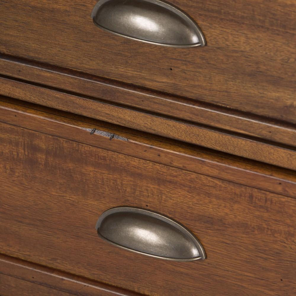 Henry & Mason - Lexington Manor Complete 2 Piece Desk in Cobblestone Brown - AFA02593 view 9