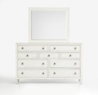Henry & Mason  -  Linden Shore White Drawer Dresser With Landscape Mirror  - AFA00953 view 2