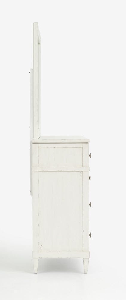 Henry & Mason  -  Linden Shore White Drawer Dresser With Landscape Mirror  - AFA00953 view 3