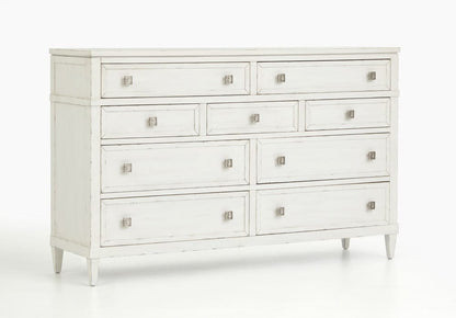 Henry & Mason  -  Linden Shore White Drawer Dresser With Landscape Mirror  - AFA00953 view 4