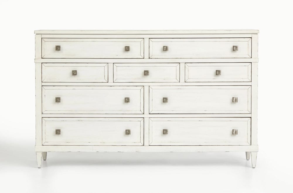 Henry & Mason  -  Linden Shore White Drawer Dresser With Landscape Mirror  - AFA00953 view 5